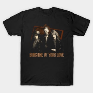 Sunshine of Your Love - Embrace the Legendary Sound with This Creams Tee T-Shirt